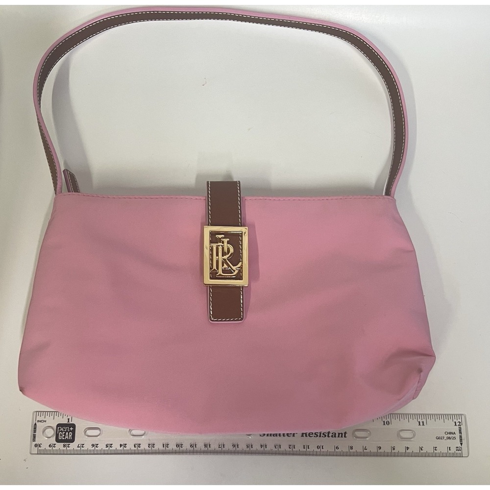 Ralph Lauren Small Pink Purse Bag - Picture 14 of 16